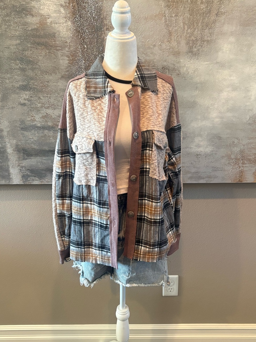 Women’s BKE Plaid Shirt